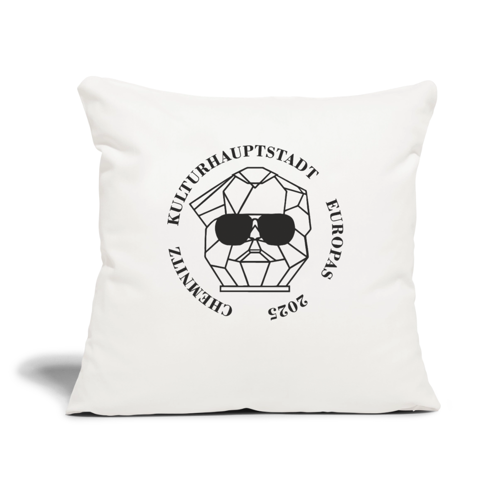 Sofa pillowcase 17,3'' x 17,3'' (45 x 45 cm) - natural white