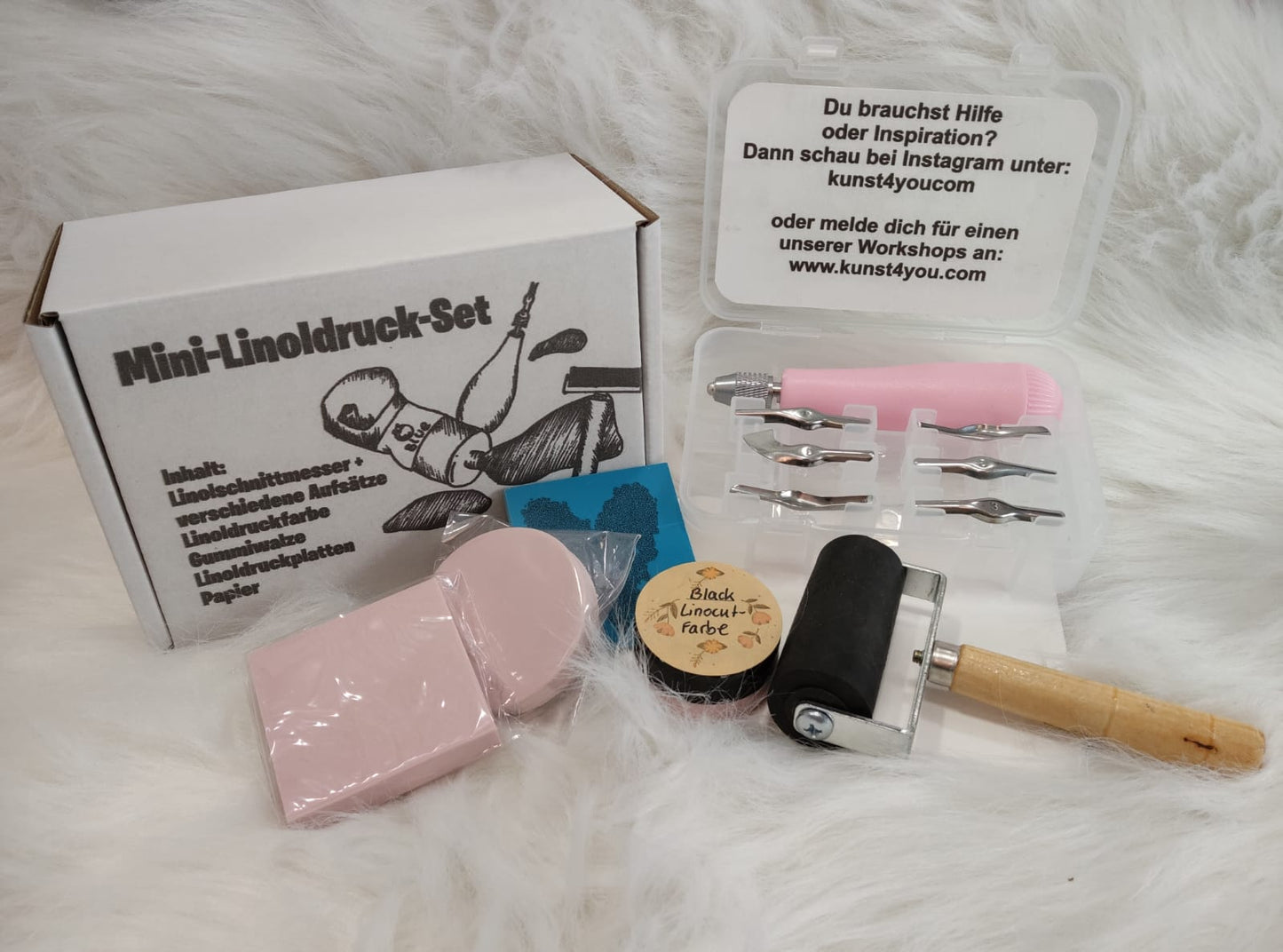 Mini-Linoldruck-Set – Dein perfekter Einstieg in die Welt des kreativen Druckens