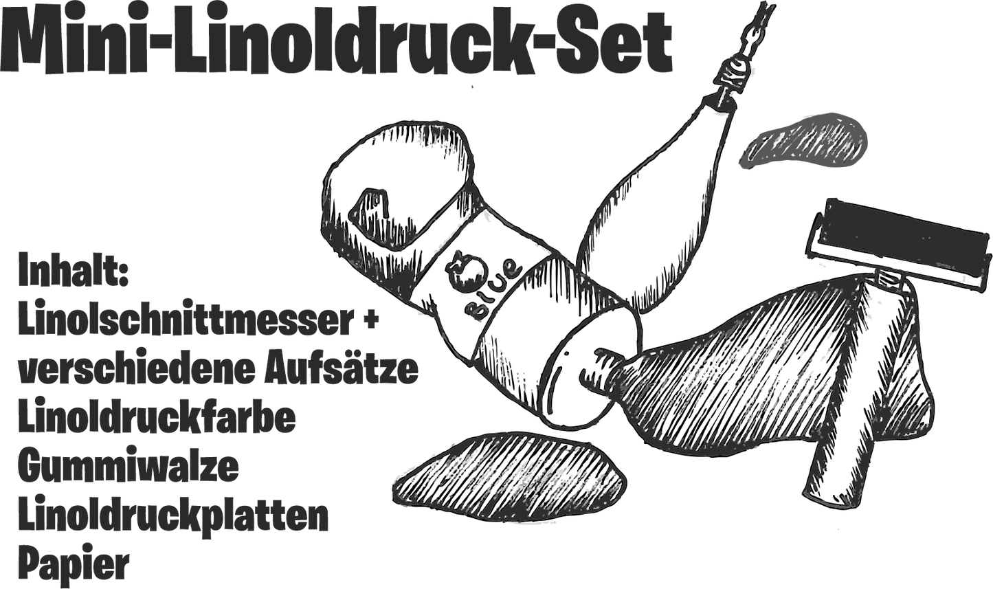 Mini-Linoldruck-Set – Dein perfekter Einstieg in die Welt des kreativen Druckens