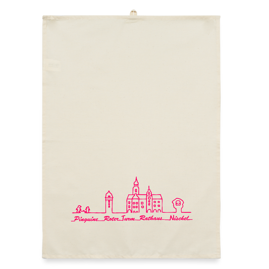 Organic dish towel - nature